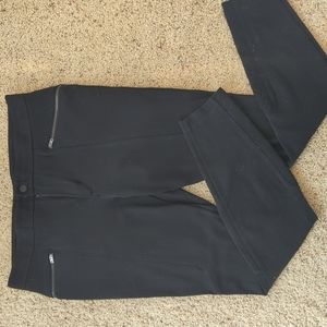 Black athleta moto leggings size 10